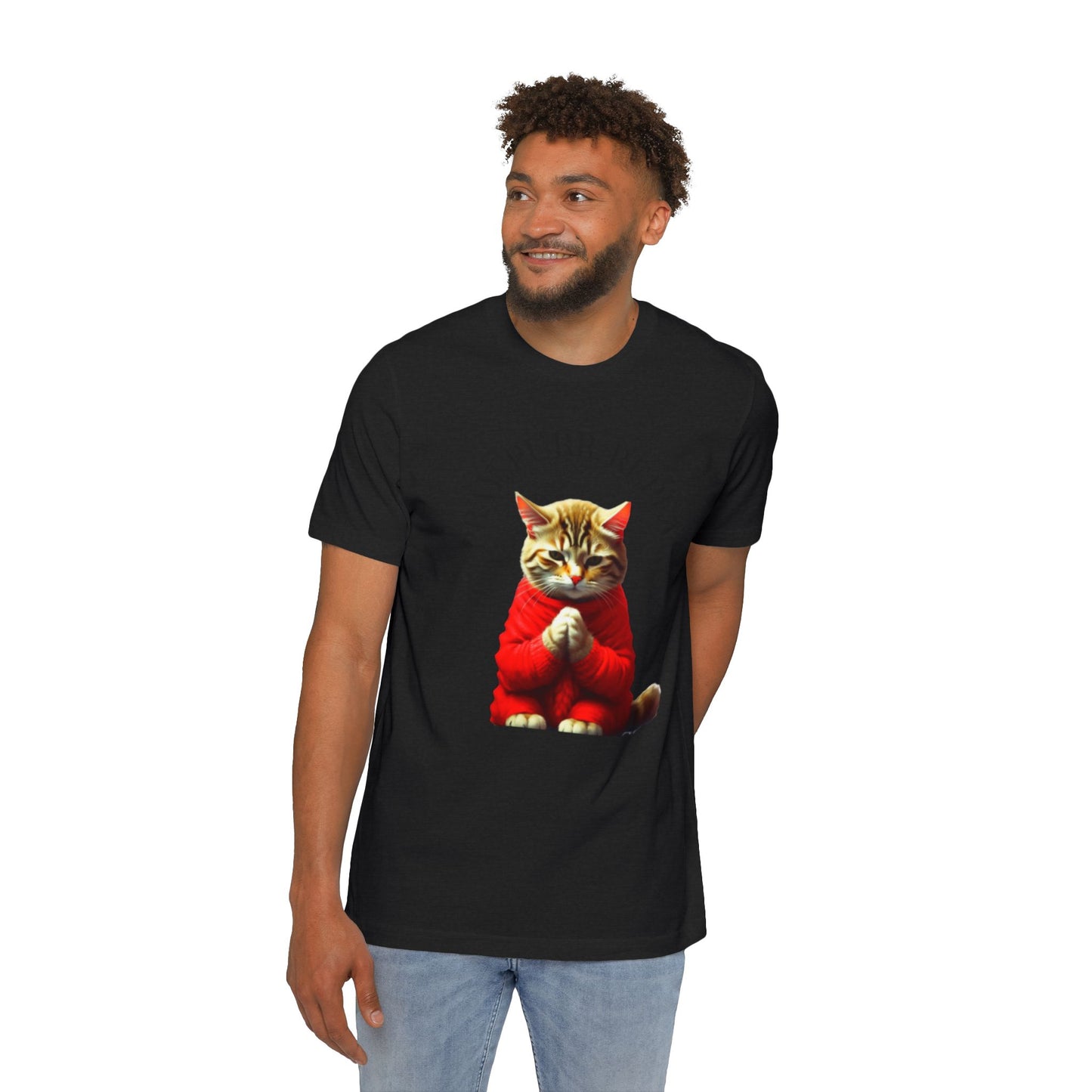 Christian Cat Lovers TShirts Cat Parents Shirt Pray Purr Repeat Christian Unisex Apparel