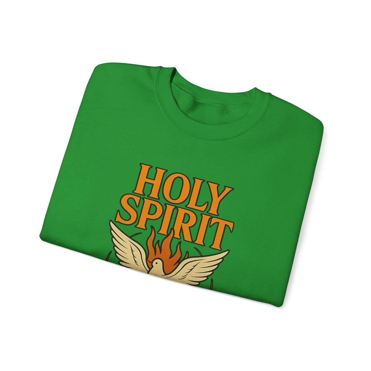 Holy Spirit Activate Crewneck Sweatshirt | Unisex Pullover | Cozy Faith-Based Apparel | Inspirational Gift | Spiritual Wardrobe