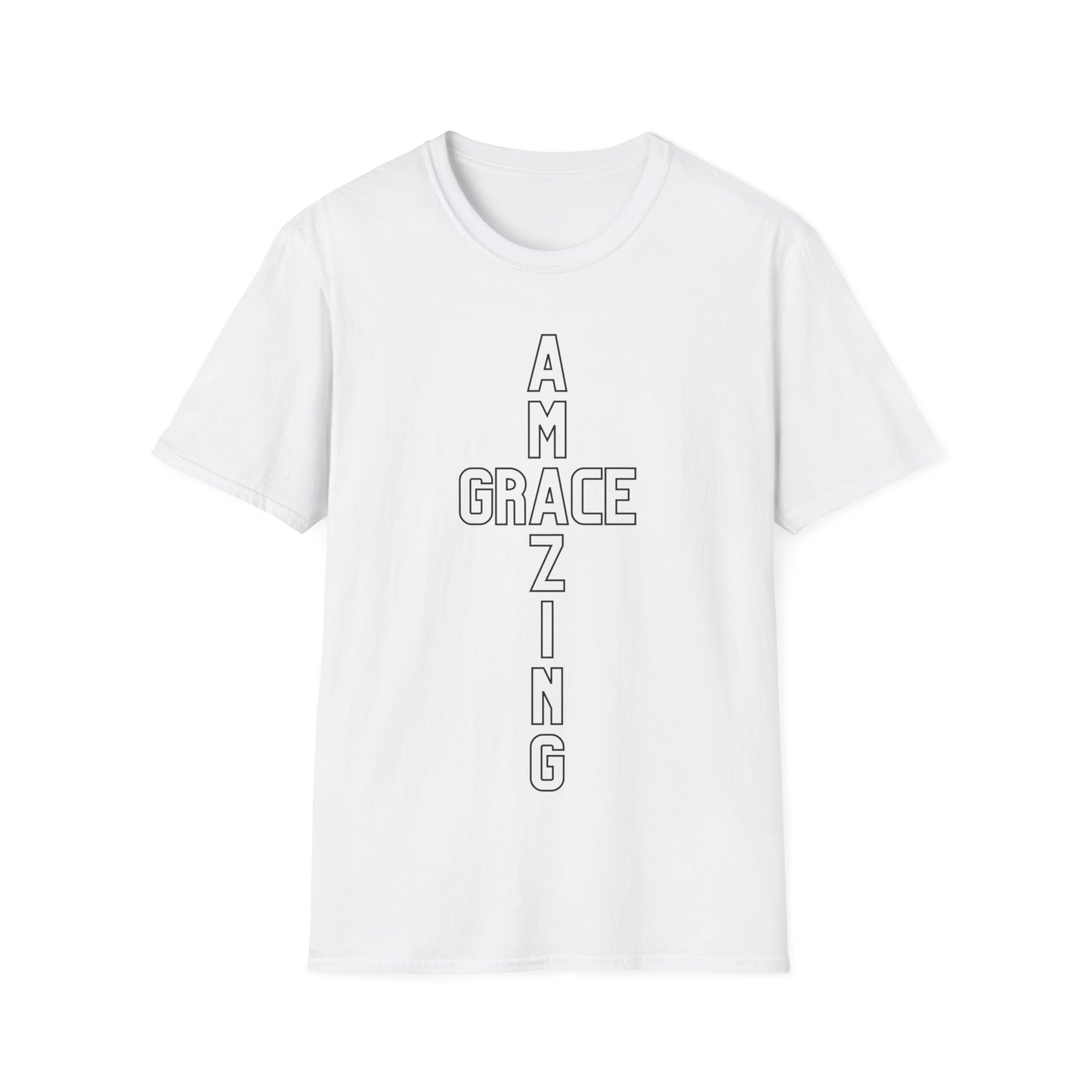 Christian TShirts Amazing Grace Shirt Christian Unisex Apparel Short Sleeve Tee