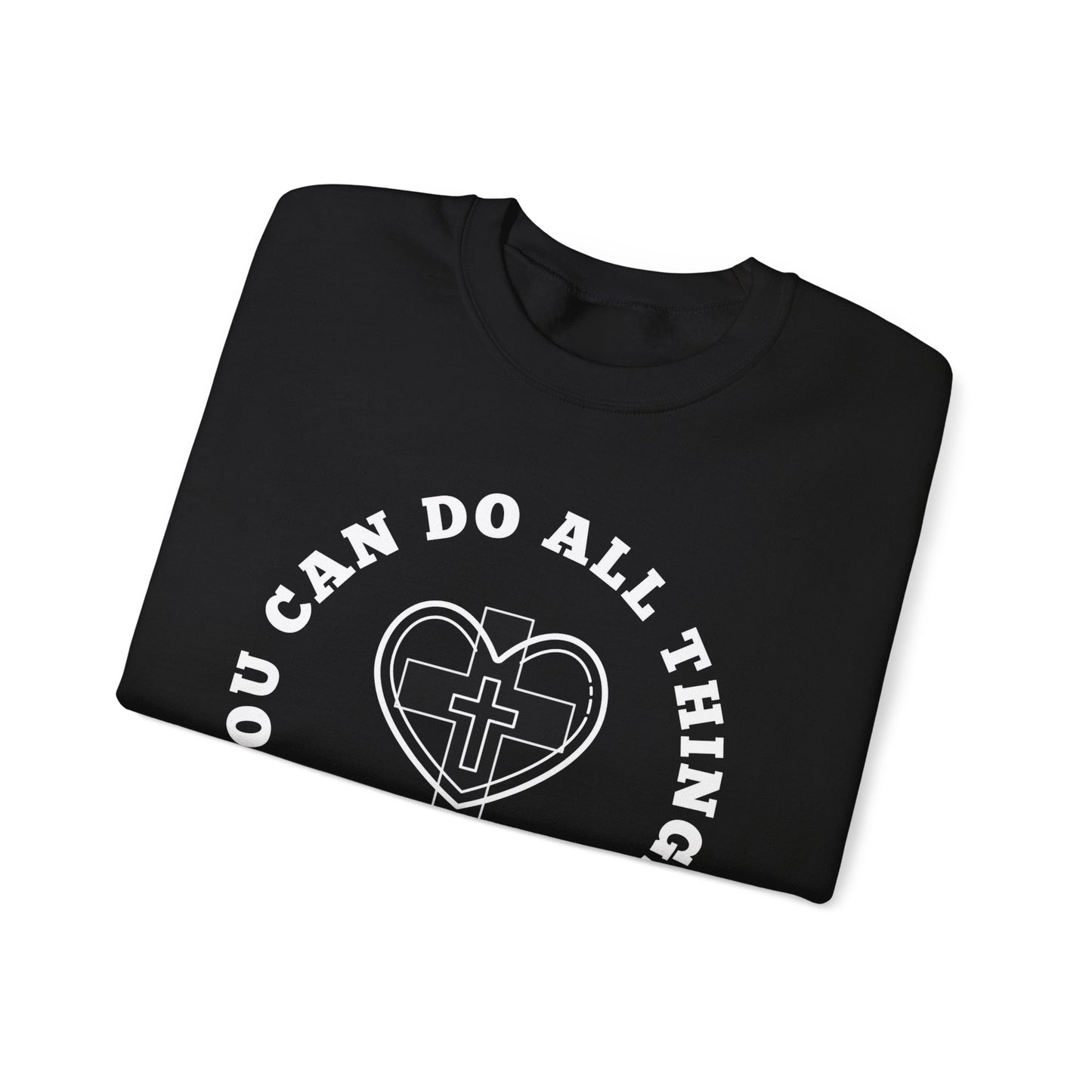 All Things Through Christ Unisex Heavy Blend™ Crewneck Sweatshirt