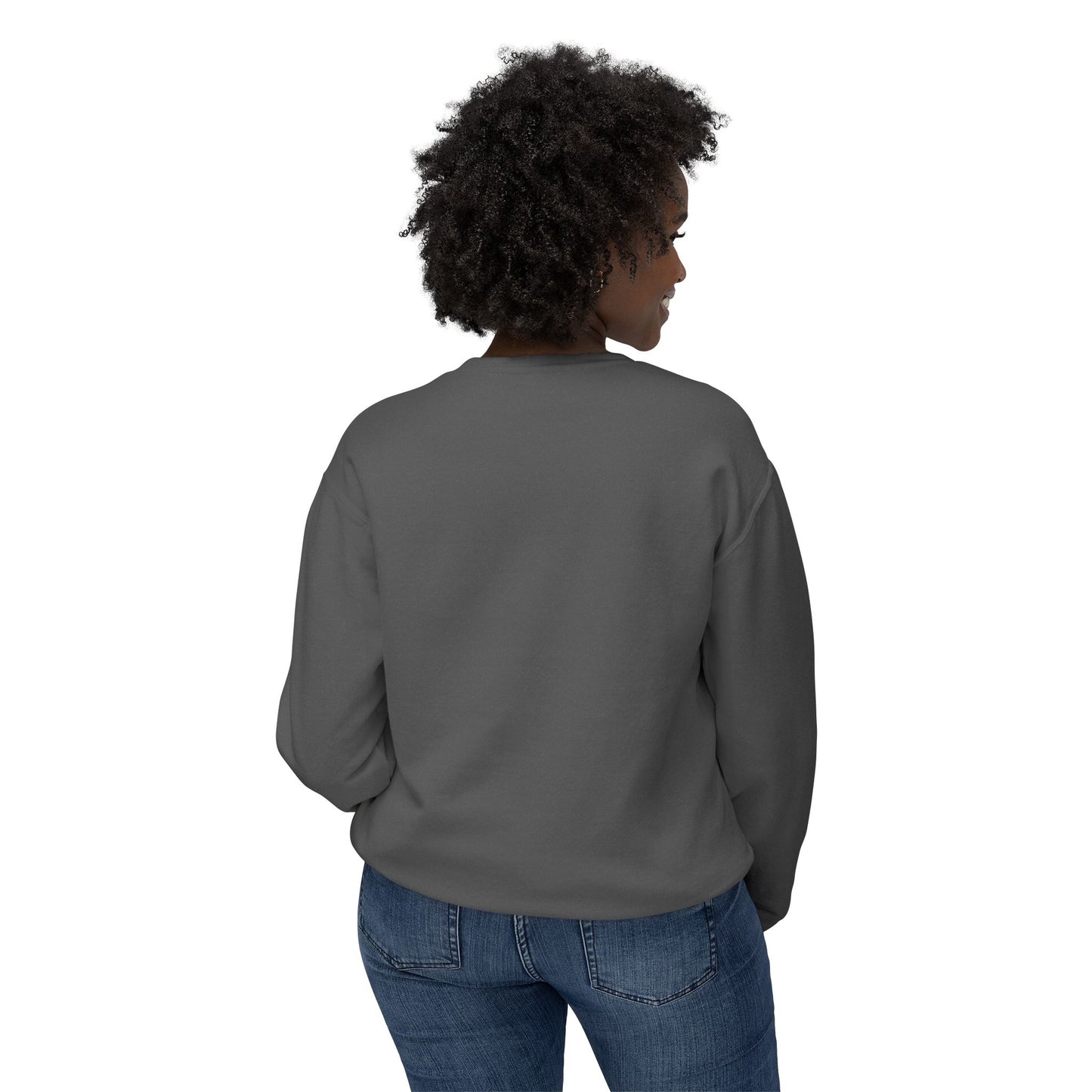 Ave Maria Unisex Lightweight Crewneck Sweatshirt - Perfect for Faithful Everyday Wear, Church Events, Religious Gifts, Cozy Casual Style