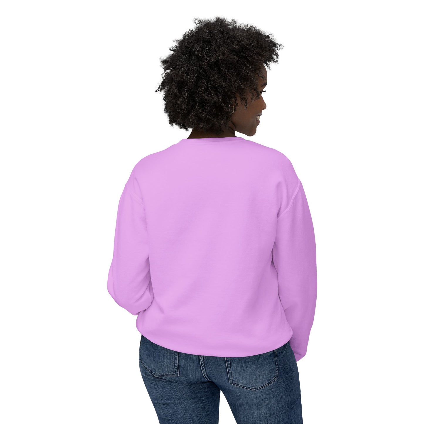 Ave Maria Unisex Lightweight Crewneck Sweatshirt - Perfect for Faithful Everyday Wear, Church Events, Religious Gifts, Cozy Casual Style