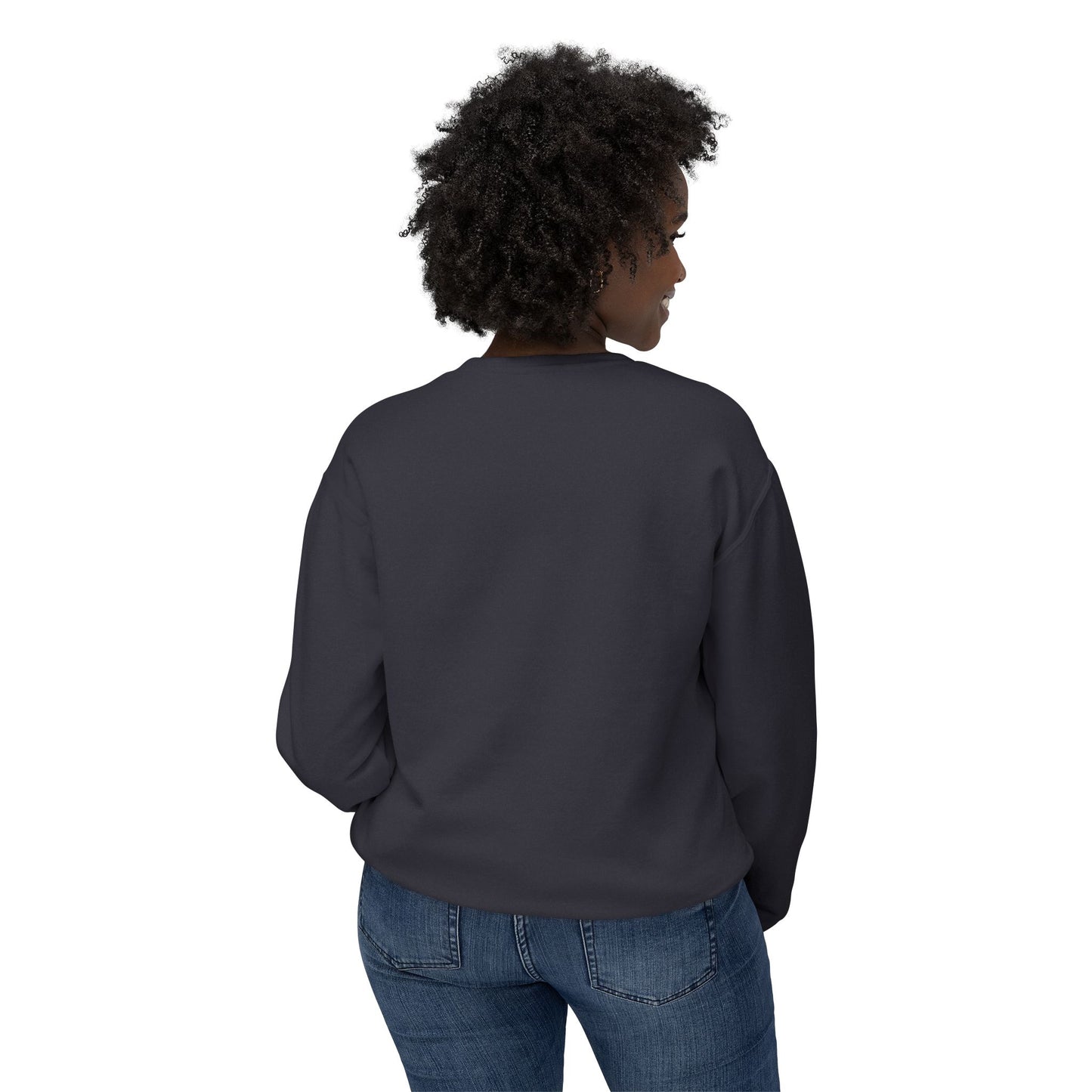 Ave Maria Unisex Lightweight Crewneck Sweatshirt - Perfect for Faithful Everyday Wear, Church Events, Religious Gifts, Cozy Casual Style