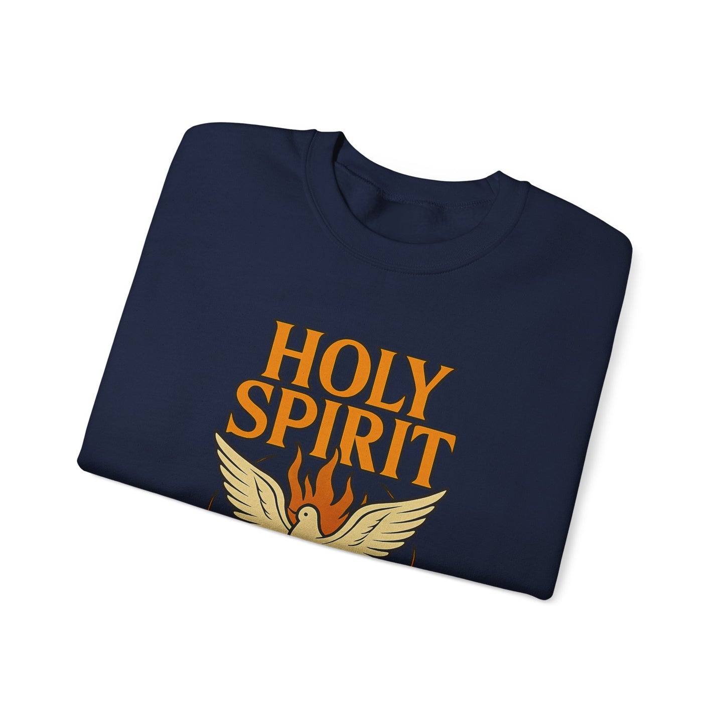 Holy Spirit Activate Crewneck Sweatshirt | Unisex Pullover | Cozy Faith-Based Apparel | Inspirational Gift | Spiritual Wardrobe