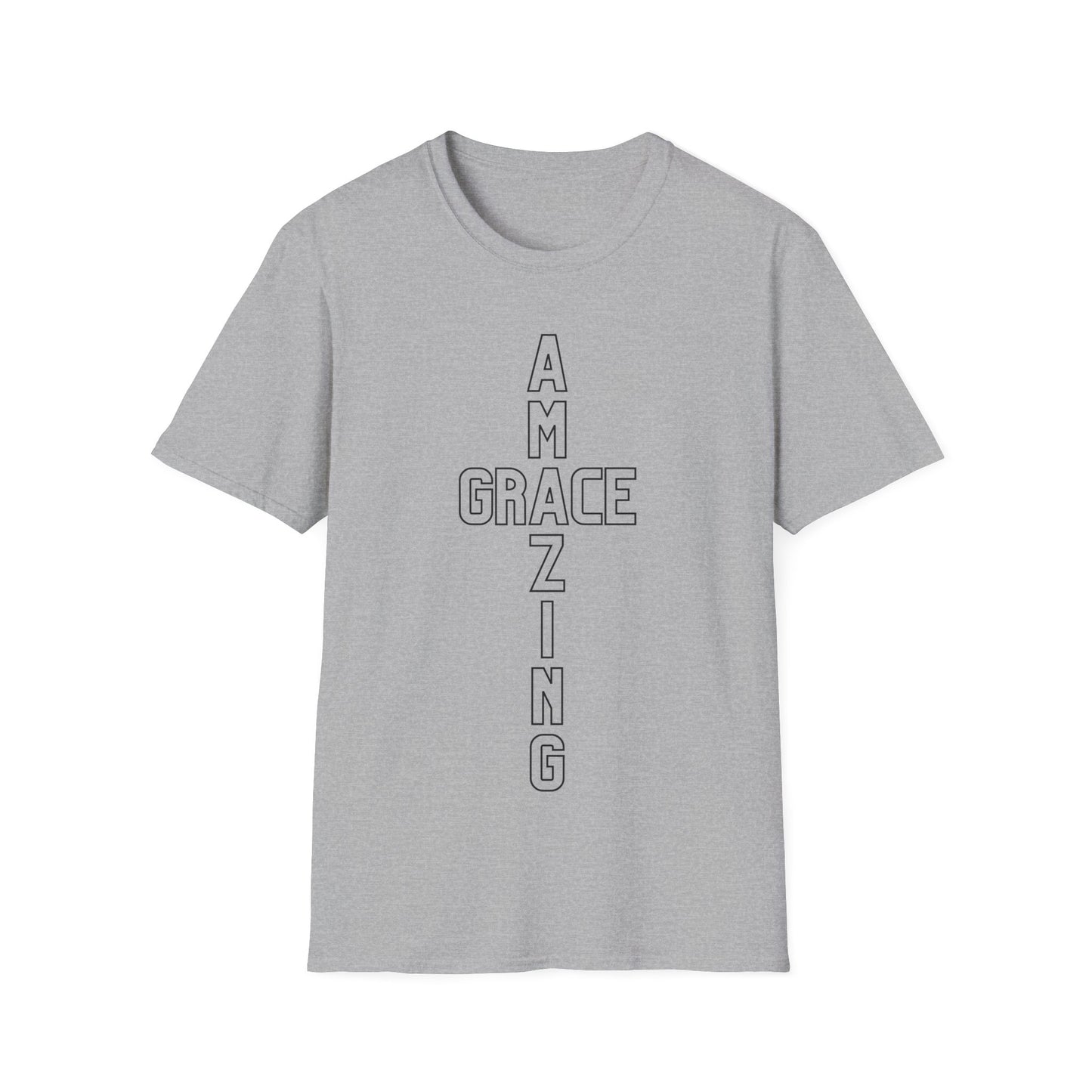 Christian TShirts Amazing Grace Shirt Christian Unisex Apparel Short Sleeve Tee