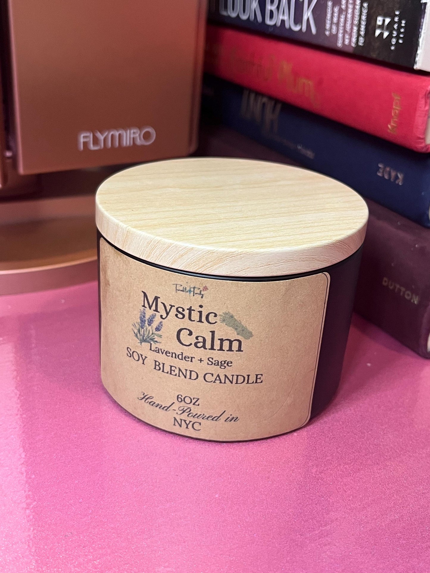 Soy Blend Candle 7oz – Aromatherapy – Calming Scented - Mood Lifting – Self Care Gift – Handmade by Twinkle Twirly NYC