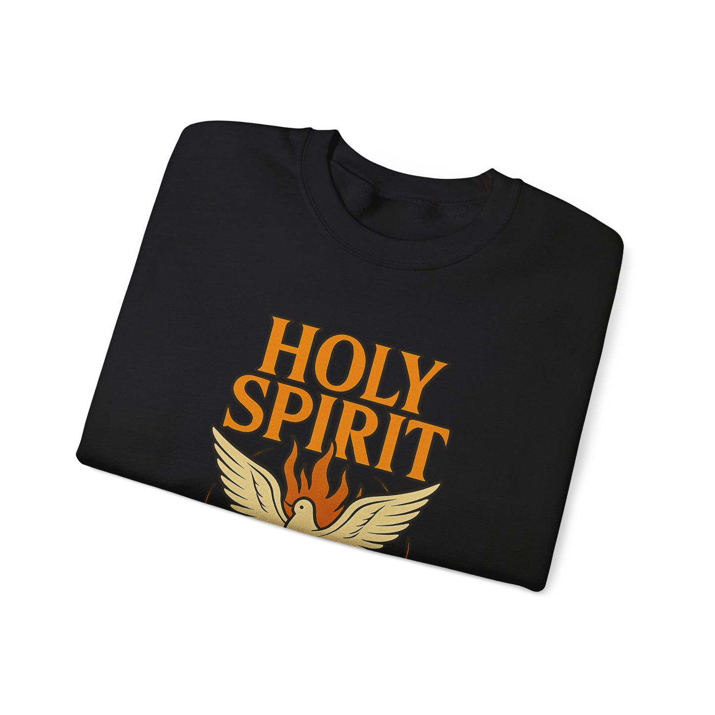 Holy Spirit Activate Crewneck Sweatshirt | Unisex Pullover | Cozy Faith-Based Apparel | Inspirational Gift | Spiritual Wardrobe