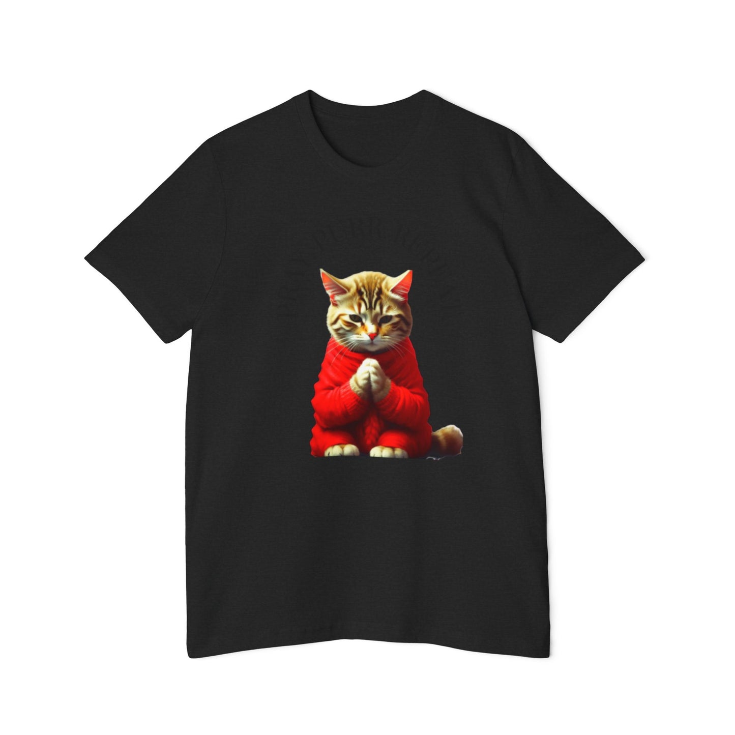 Christian Cat Lovers TShirts Cat Parents Shirt Pray Purr Repeat Christian Unisex Apparel