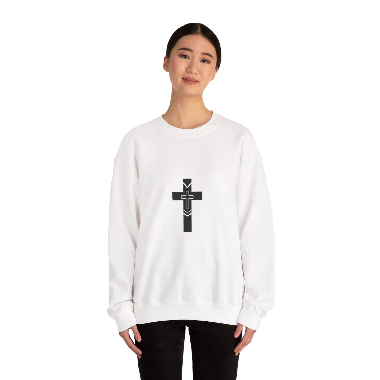All Things Through Christ Unisex Heavy Blend™ Crewneck Sweatshirt
