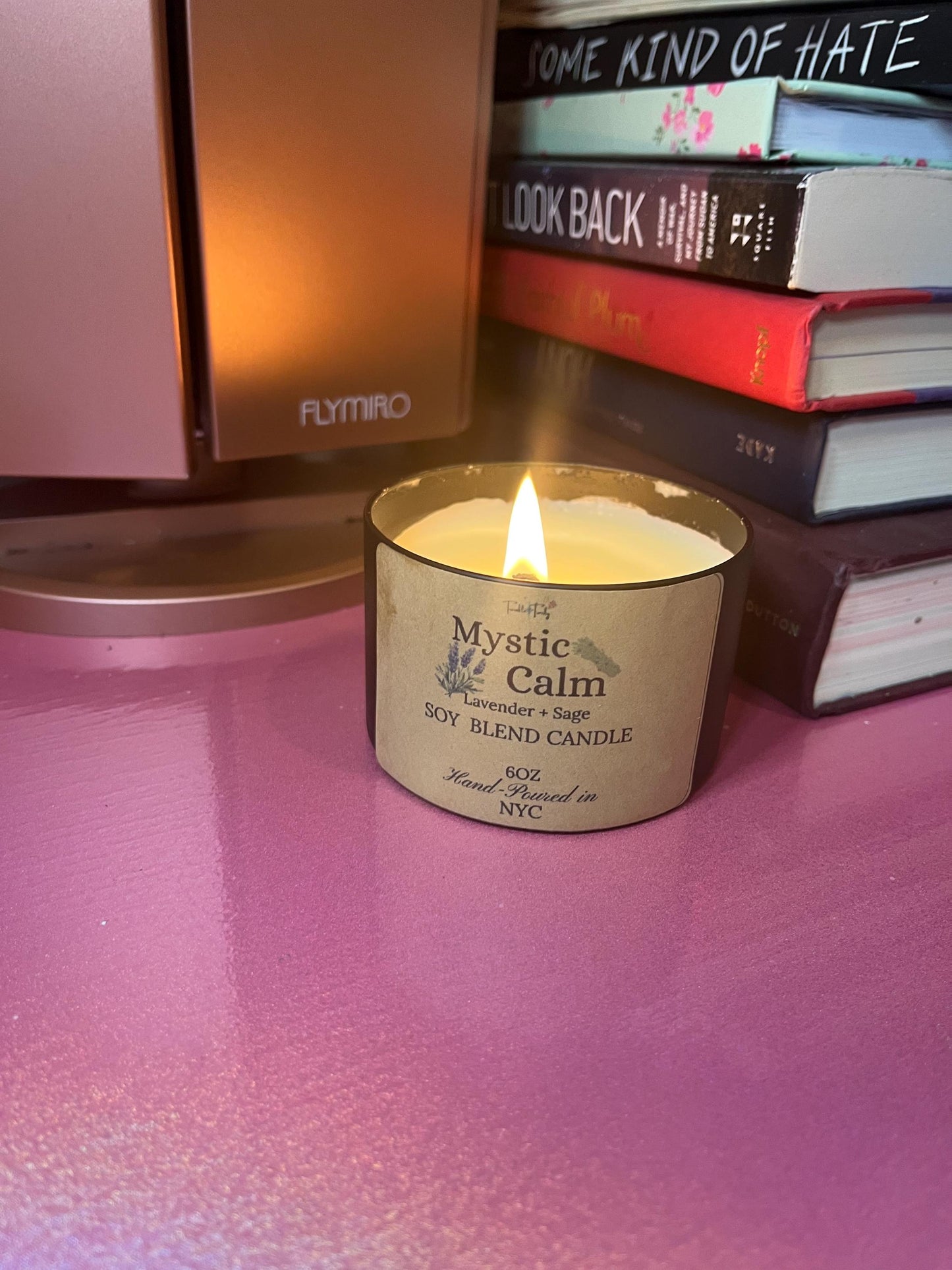Soy Blend Candle 7oz – Aromatherapy – Calming Scented - Mood Lifting – Self Care Gift – Handmade by Twinkle Twirly NYC